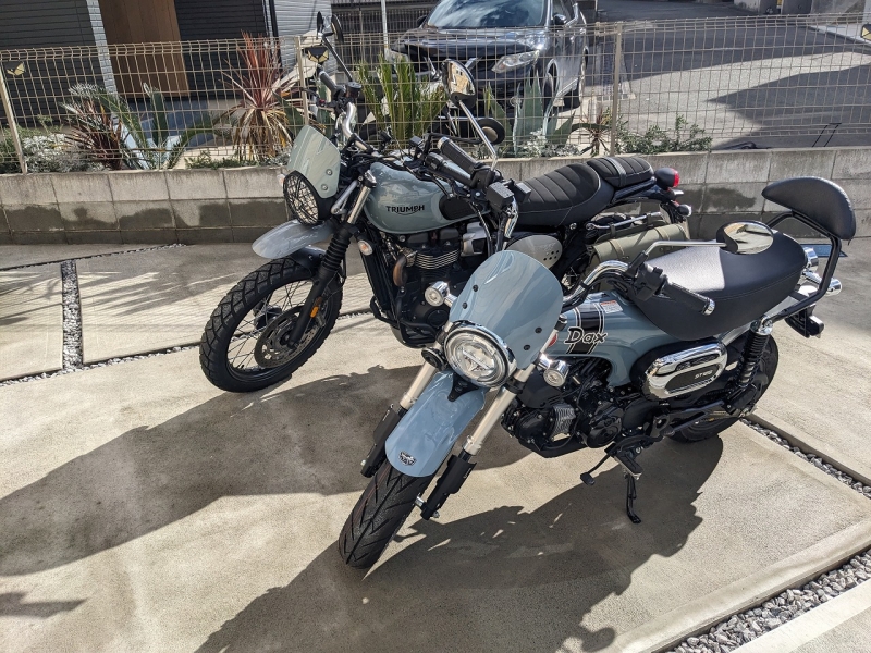 バイクが増えた!