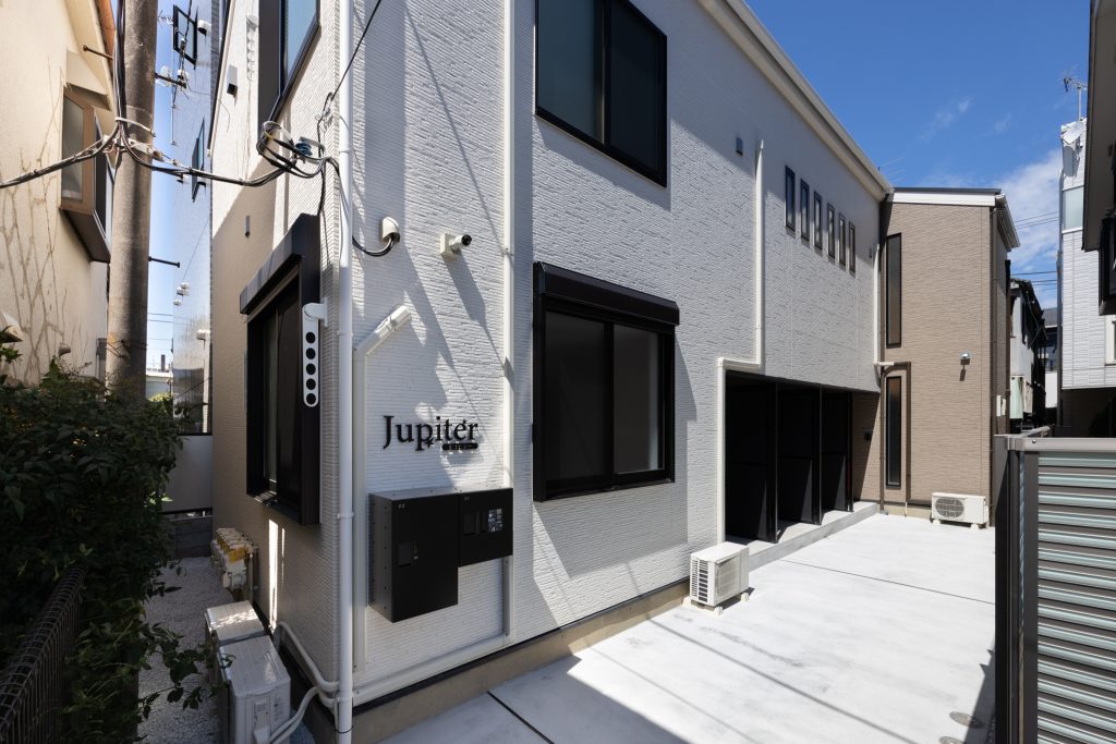 全戸角部屋を実現した、東京都大田区の注文アパート