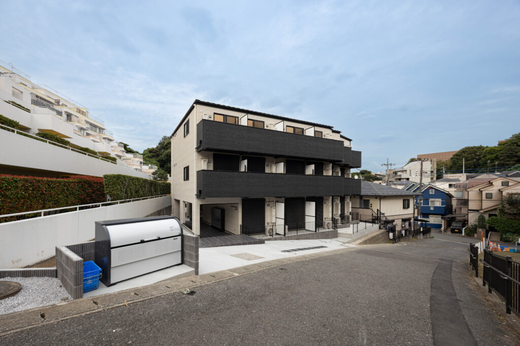 大学エリアに建つ全29戸の大型賃貸アパート